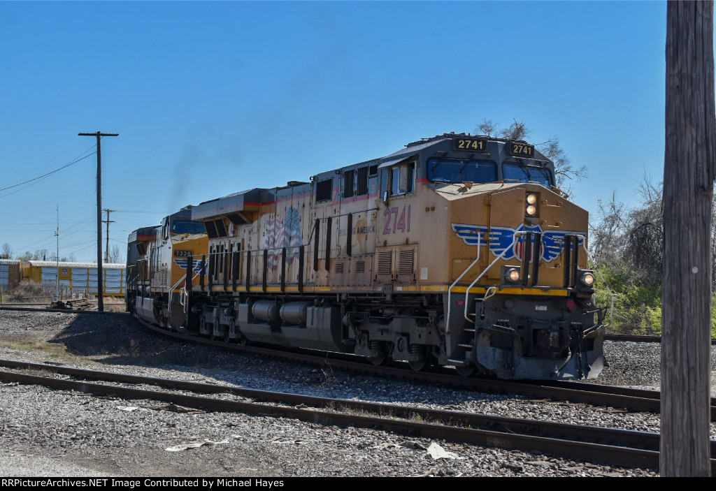 UP Train at Valley junction